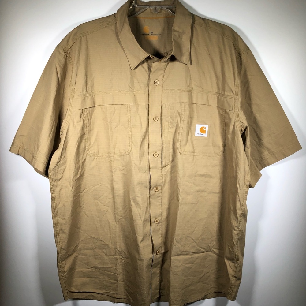 Carhartt Force Cotton Blend Button Front Vented